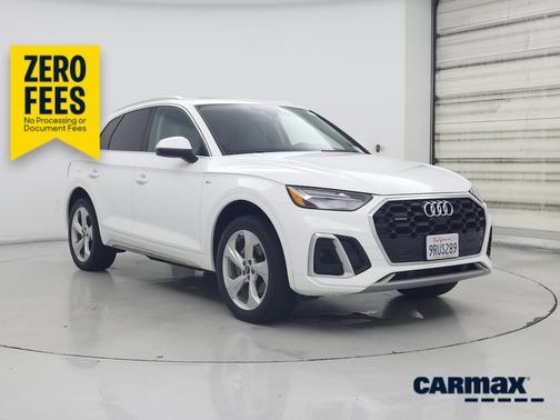 White 2023 Audi Q5 S-Line Premium Plus
