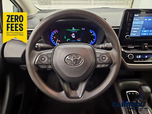 Blue 2022 Toyota Corolla Hybrid LE