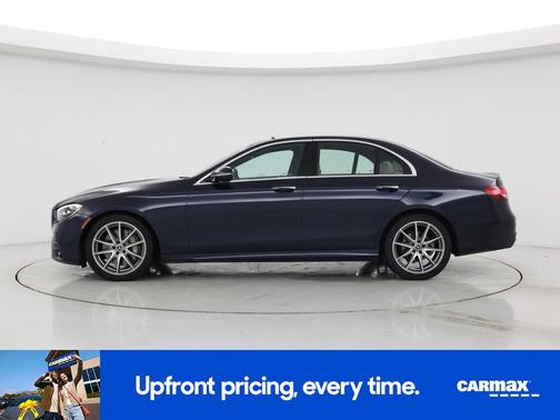 Blue 2022 Mercedes-Benz E-Class