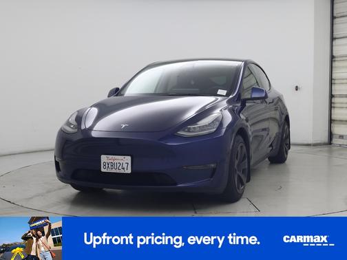 Blue 2021 Tesla Model Y Long Range