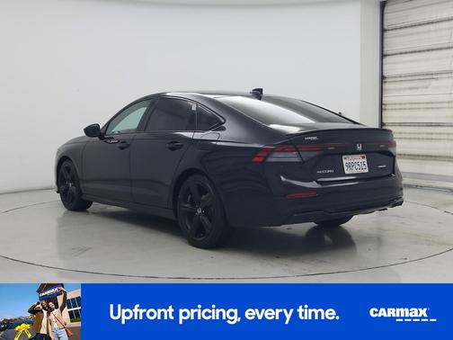 Black 2024 Honda Accord Hybrid Sport-L