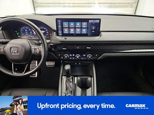 Black 2024 Honda Accord Hybrid Sport-L