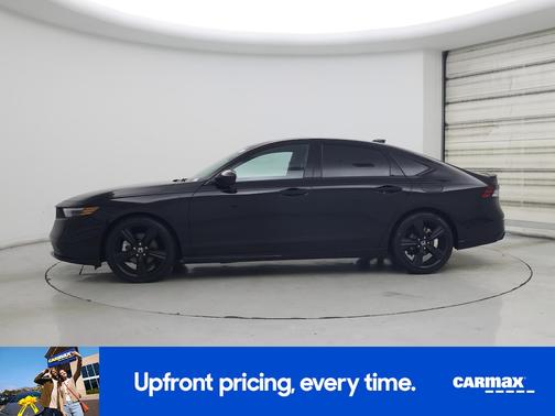 Black 2024 Honda Accord Hybrid Sport-L