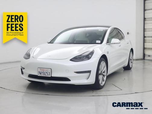 White 2020 Tesla Model 3 Standard Range Plus