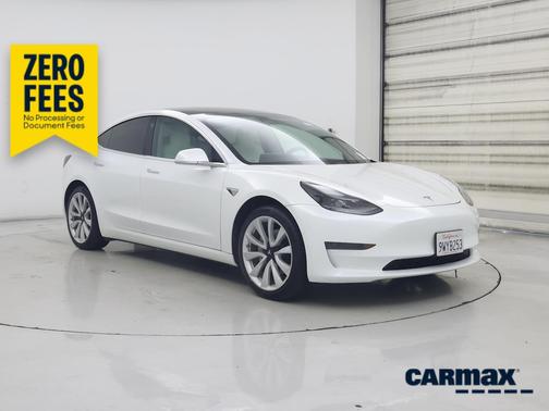 White 2020 Tesla Model 3 Standard Range Plus