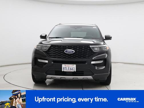 Black 2020 Ford Explorer Platinum