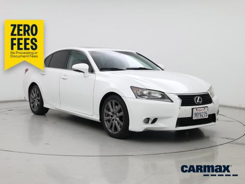 White 2014 Lexus GS 350