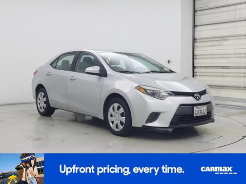 Silver 2015 Toyota Corolla LE