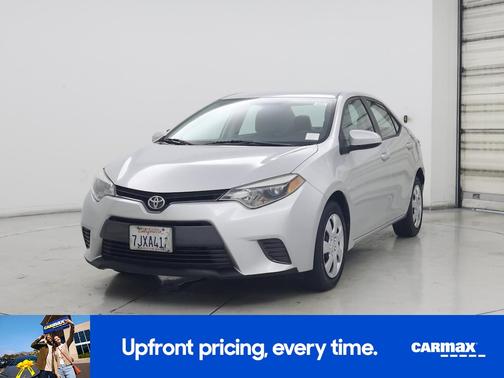 Silver 2015 Toyota Corolla LE