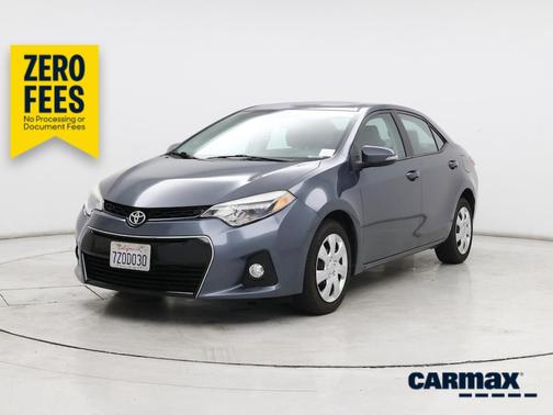 Blue 2016 Toyota Corolla S
