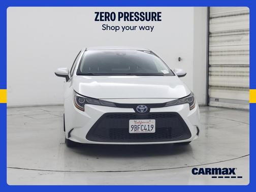White 2022 Toyota Corolla Hybrid LE