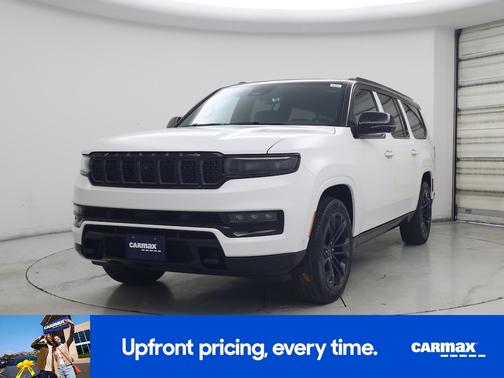 White 2024 Jeep Grand Wagoneer L Series III Obsidian