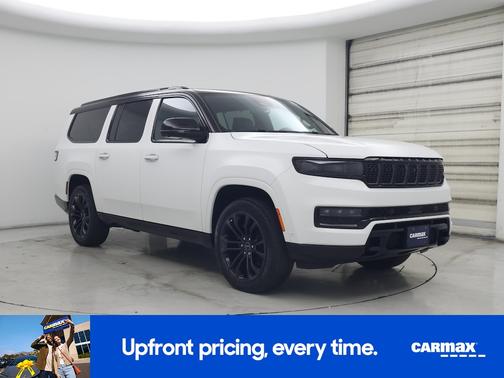 White 2024 Jeep Grand Wagoneer L Series III Obsidian