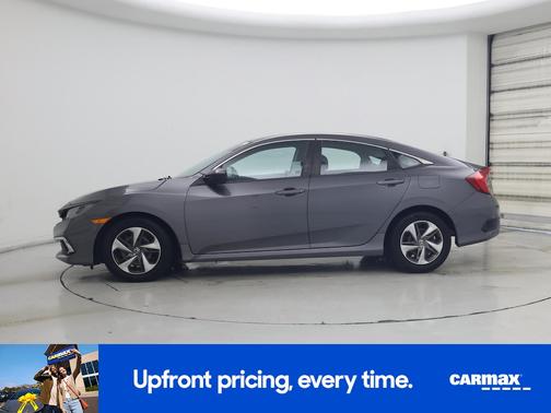 Gray 2019 Honda Civic LX