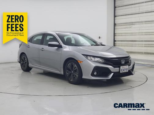 Silver 2018 Honda Civic EX