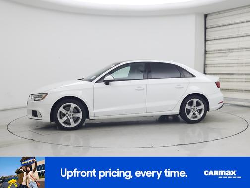White 2017 Audi A3 Premium