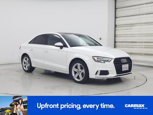 White 2017 Audi A3 Premium