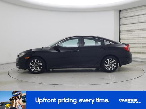 Black 2016 Honda Civic EX