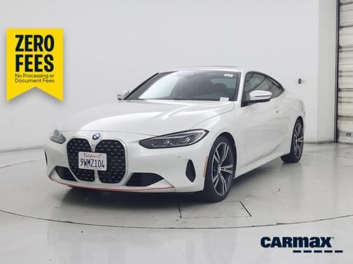 White 2021 BMW 430 I
