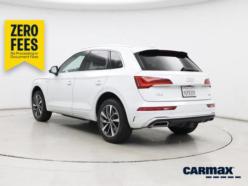 White 2023 Audi Q5 S-Line Premium Plus