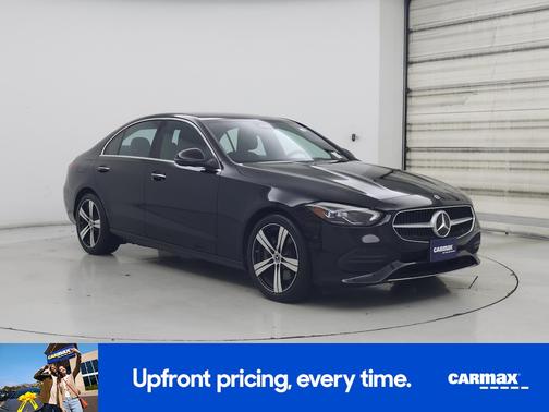Black 2024 Mercedes-Benz C-Class