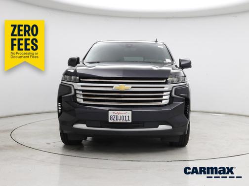Blue 2022 Chevrolet Tahoe High Country
