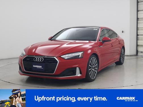 Red 2021 Audi A5 Sportback Premium Plus