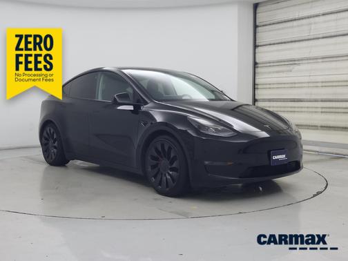 Black 2022 Tesla Model Y Performance