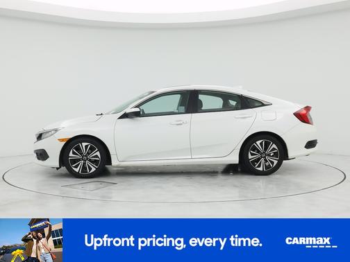 White 2017 Honda Civic EX-L