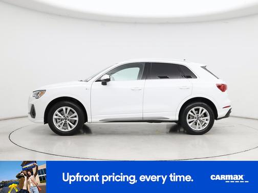 White 2025 Audi Q3 S-Line Premium Plus