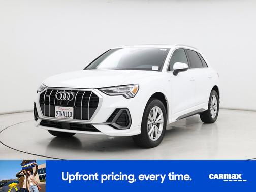 White 2025 Audi Q3 S-Line Premium Plus
