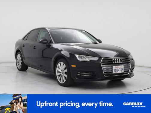 Black 2017 Audi A4 Premium