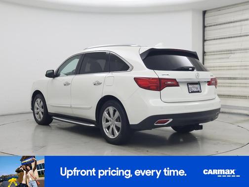 White 2016 Acura MDX Advance