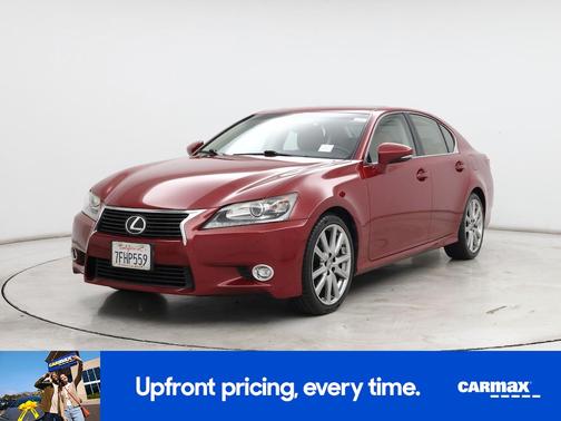 Red 2015 Lexus GS 350