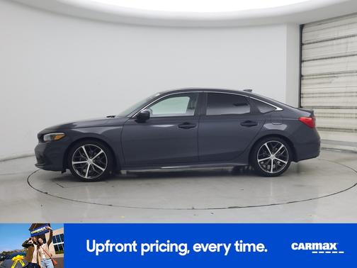 Gray 2022 Honda Civic Touring