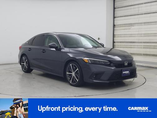 Gray 2022 Honda Civic Touring