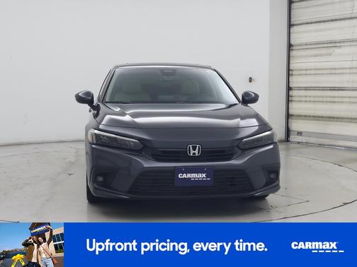 Gray 2022 Honda Civic Touring