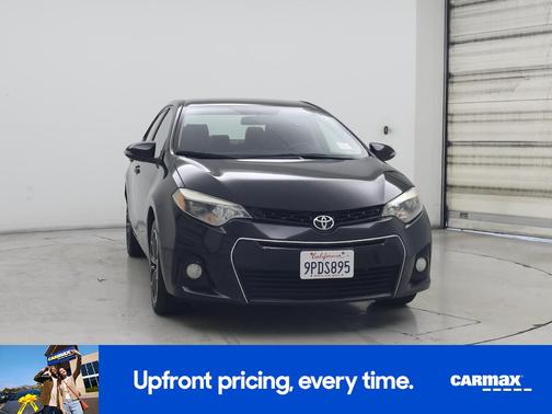 Black 2014 Toyota Corolla S