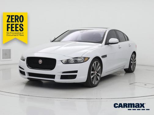 White 2017 Jaguar XE Prestige