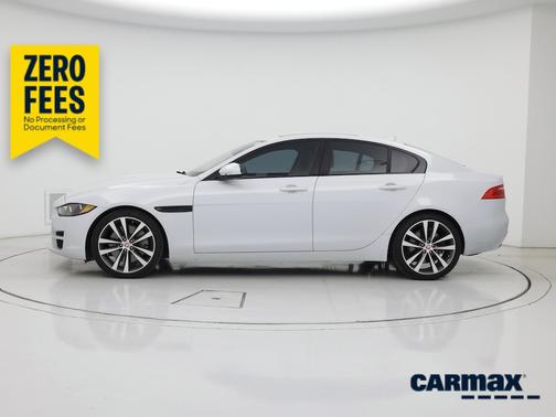 White 2017 Jaguar XE Prestige