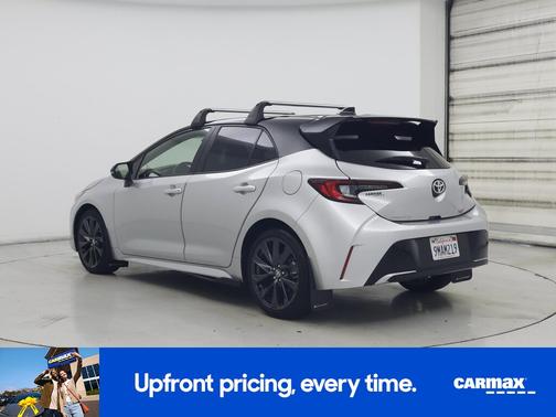 Silver 2024 Toyota Corolla Hatchback XSE