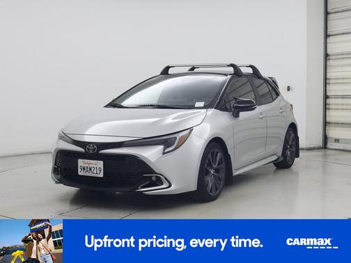 Silver 2024 Toyota Corolla Hatchback XSE