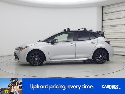 Silver 2024 Toyota Corolla Hatchback XSE