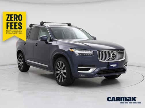 Blue 2023 Volvo XC90 B6 Plus