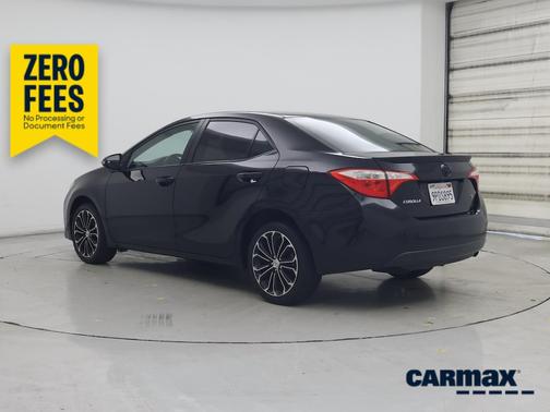 Black 2014 Toyota Corolla S