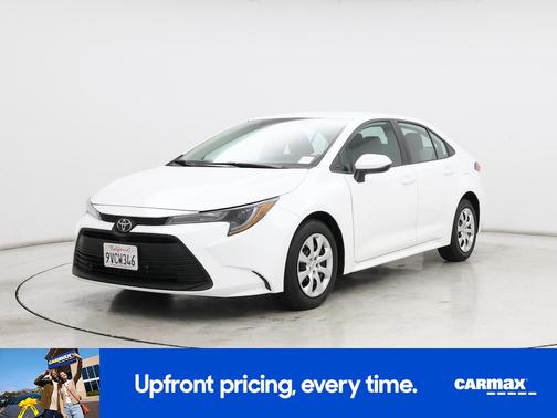 White 2025 Toyota Corolla LE