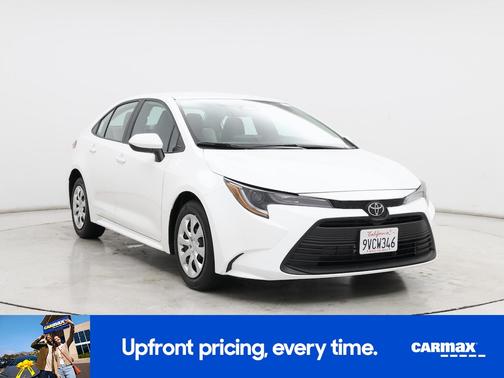 White 2025 Toyota Corolla LE