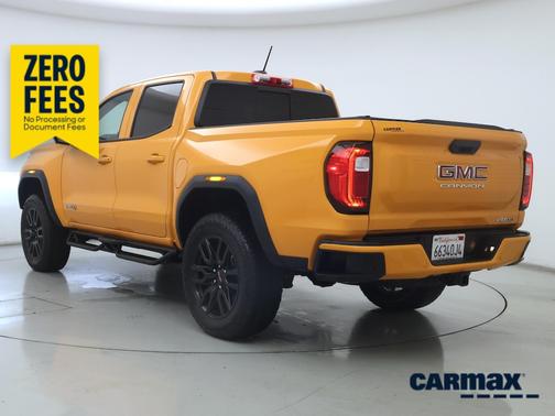 Orange 2025 GMC Canyon AT4