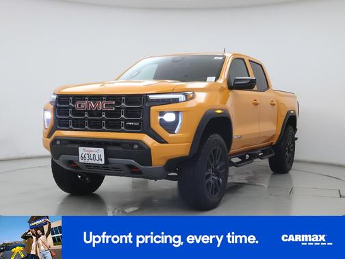 Orange 2025 GMC Canyon AT4