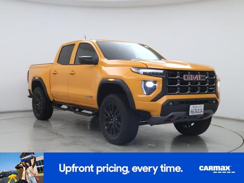 Orange 2025 GMC Canyon AT4